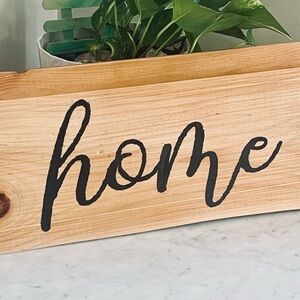 Reclaimed Wood “home” Sign Rustic Farmhouse Handmade